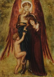 St Michael of Good Children, 1864 (wc på papir)